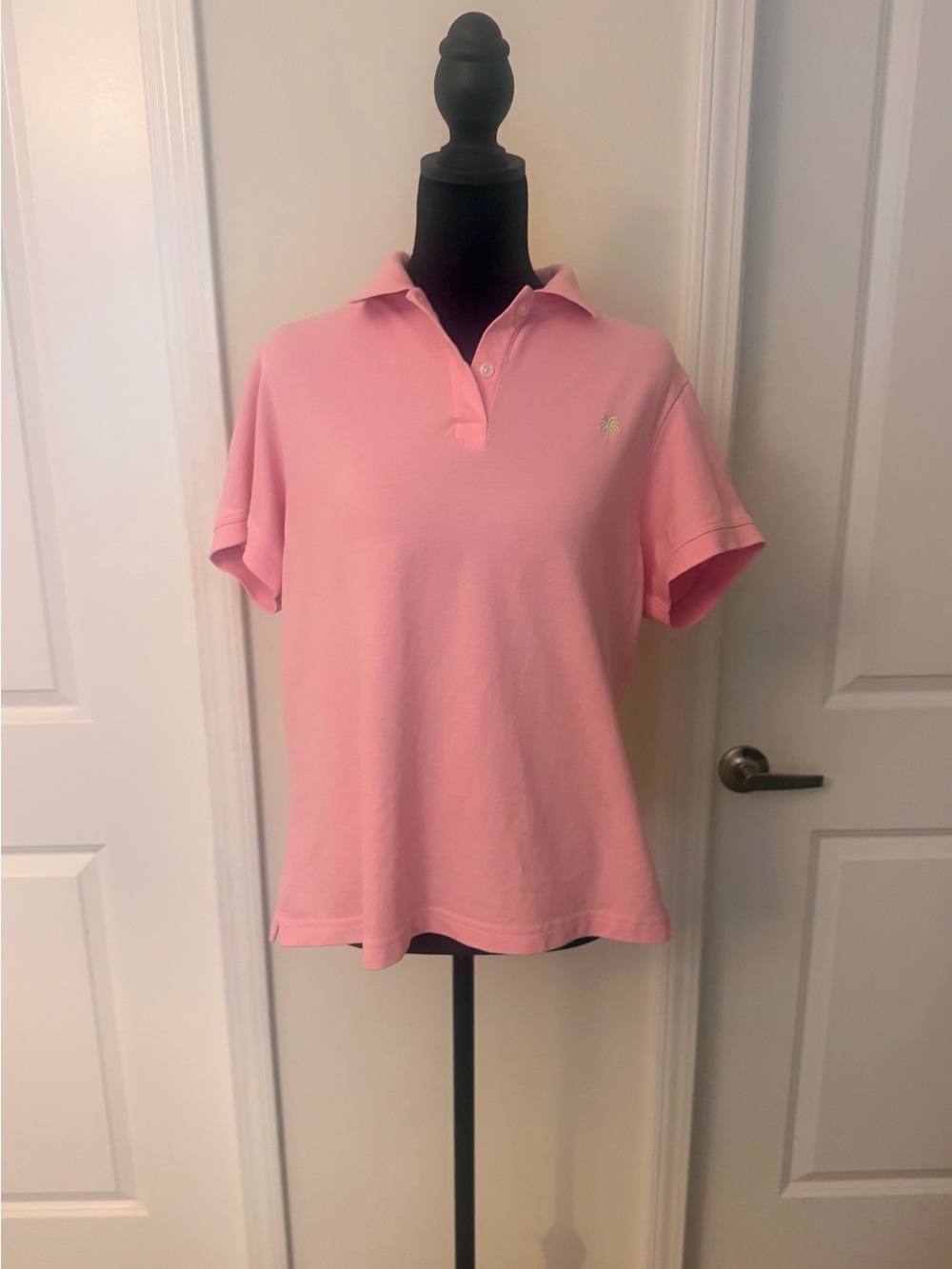 Lilly Pulitzer Light Pink Short Sleeve Polo
